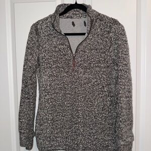 Cozy Gray Women's Turtleneck Sweater